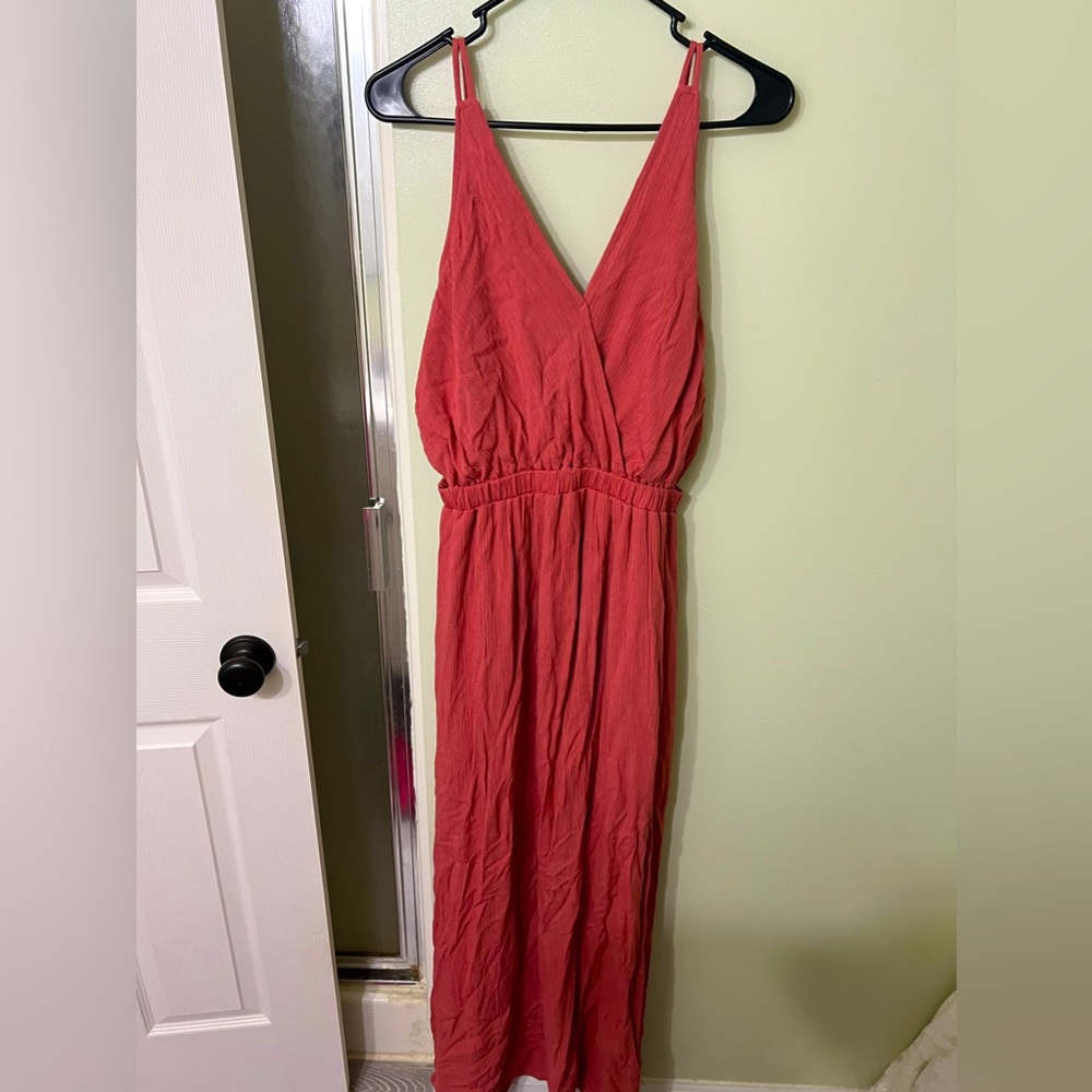 Rusty rose maxi dress